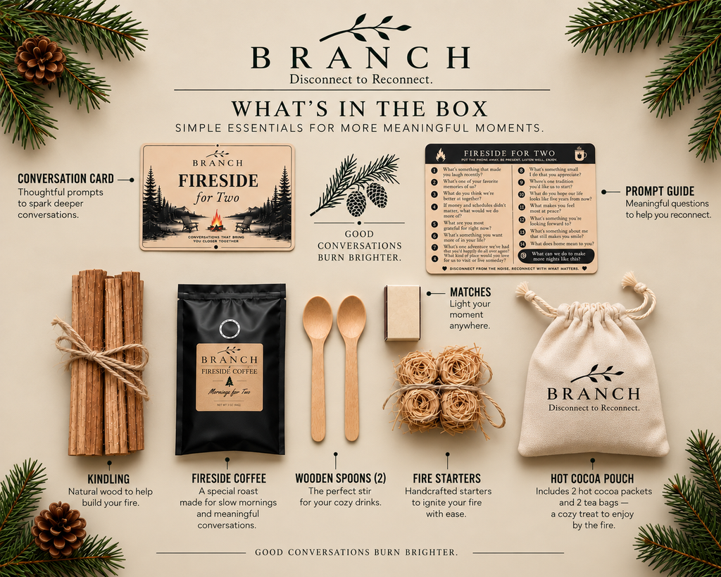 Branch Fireside Starter Kit — Fireside for Two